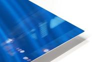 Blue Droplet HD Metal print