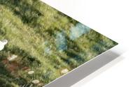 Sheep Running HD Metal print