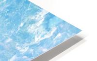 Surfer On Blue Ocean Wave HD Metal print