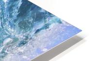 Blue Ocean Wave HD Metal print