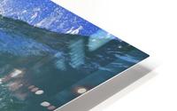 Blue Ocean Wave HD Metal print