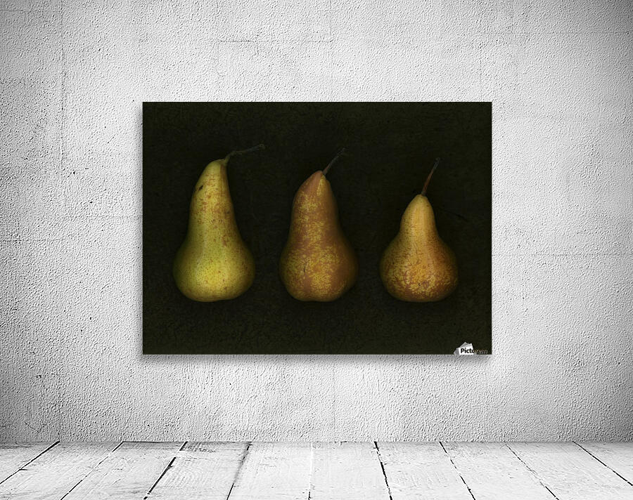 Three Golden Pears Wall Preview