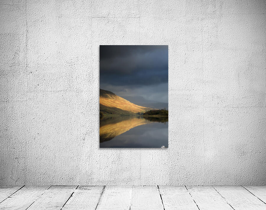Mountain Reflection In Water Wall Preview