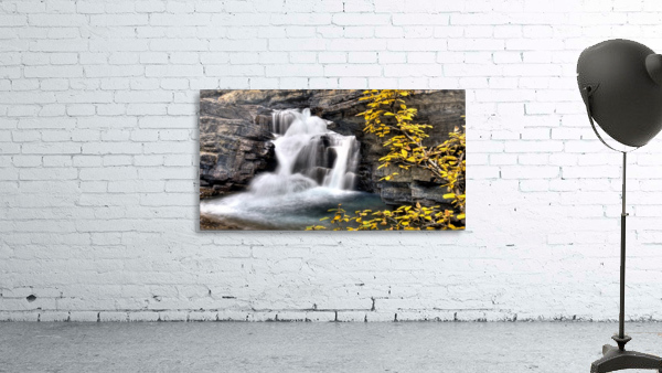 Waterfall, Banff, Alberta Wall Preview
