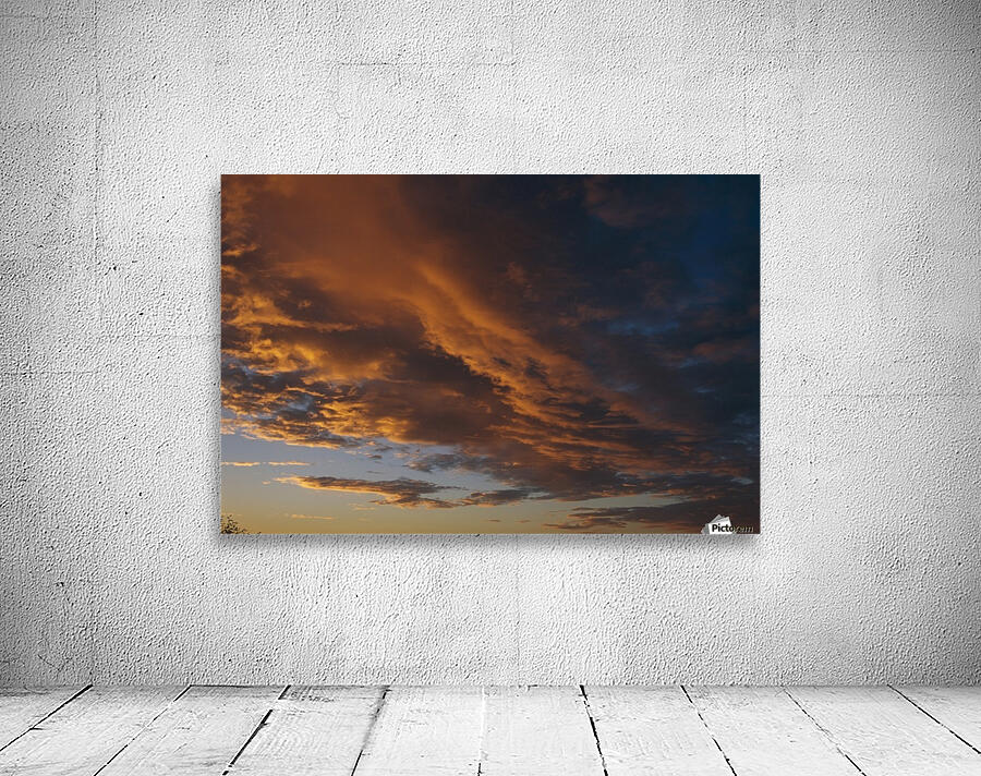 Cloud Patterns At Sunset Sc Alaska Wall Preview