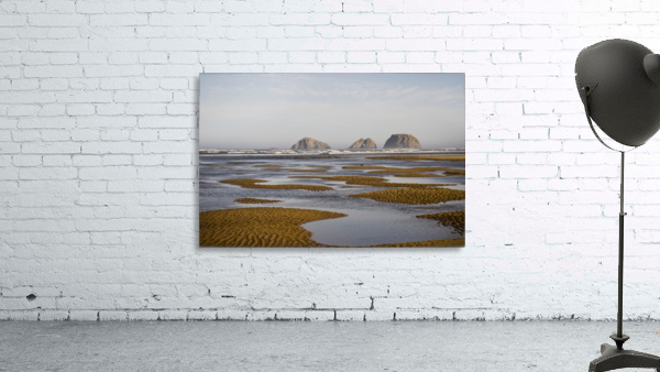 Netarts Rocks Three Arch Rocks are viewed from the mouth of Netarts Bay; Netarts ...