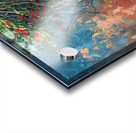 old blue door Acrylic print