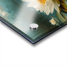 flower water lake Impression Acrylique