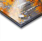 autumn in orange color Acrylic print