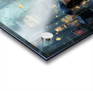 rainy day in the big city Acrylic print