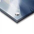 when the moon looks at the rock Acrylic print