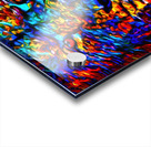 Lion Color Face Painting Acrylic print