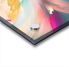 pastel abstract brushes Impression Acrylique