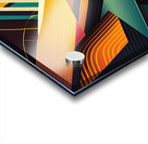 lines colors art Impression Acrylique