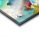 colors with brush Acrylic print