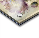 purple vintage flowers Impression Acrylique