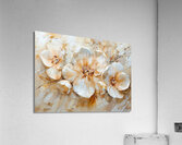 White flowers B Acrylic Print