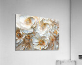 White flowers 2 Acrylic Print