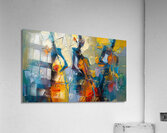 stylish double bass Acrylic Print