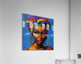 Traditional women Impression acrylique
