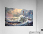 waves movement Acrylic Print