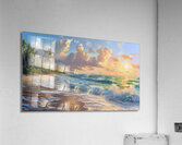 sunset in paradise Acrylic Print