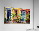 TROPICAL STREET COLOR Impression acrylique