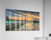 Golf Sunset Acrylic Print