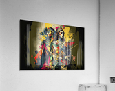 conqueror painting Impression acrylique