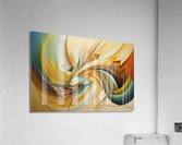 shaped colors Acrylic Print