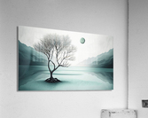 a dimensional illusion Impression acrylique