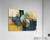 circles texture X Acrylic Print