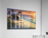 tropical beach house concept Acrylic Print