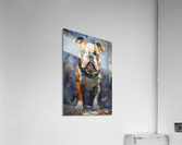 english bulldog Acrylic Print