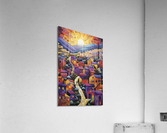 houses on the hill Acrylic Print