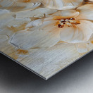 White flowers B Metal print