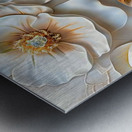 White flowers 2 Metal print