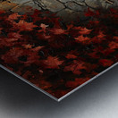 VILLAGE CABIN Metal print