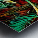 Elephant Leaves Metal print