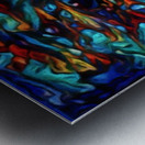 HUMANS BLUE Impression metal