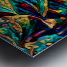 Colorful Leaves Metal print