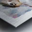 Duck in Lake Metal print