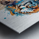 tigers in colors Impression metal