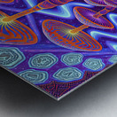 fluorescent mushrooms Impression metal