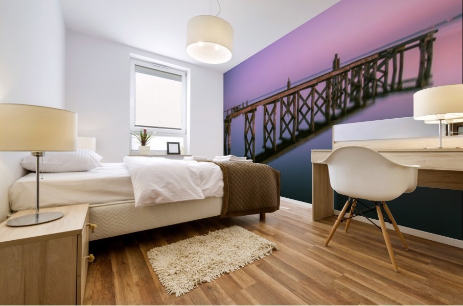 MORNING AT LAKE MONROE Impression murale