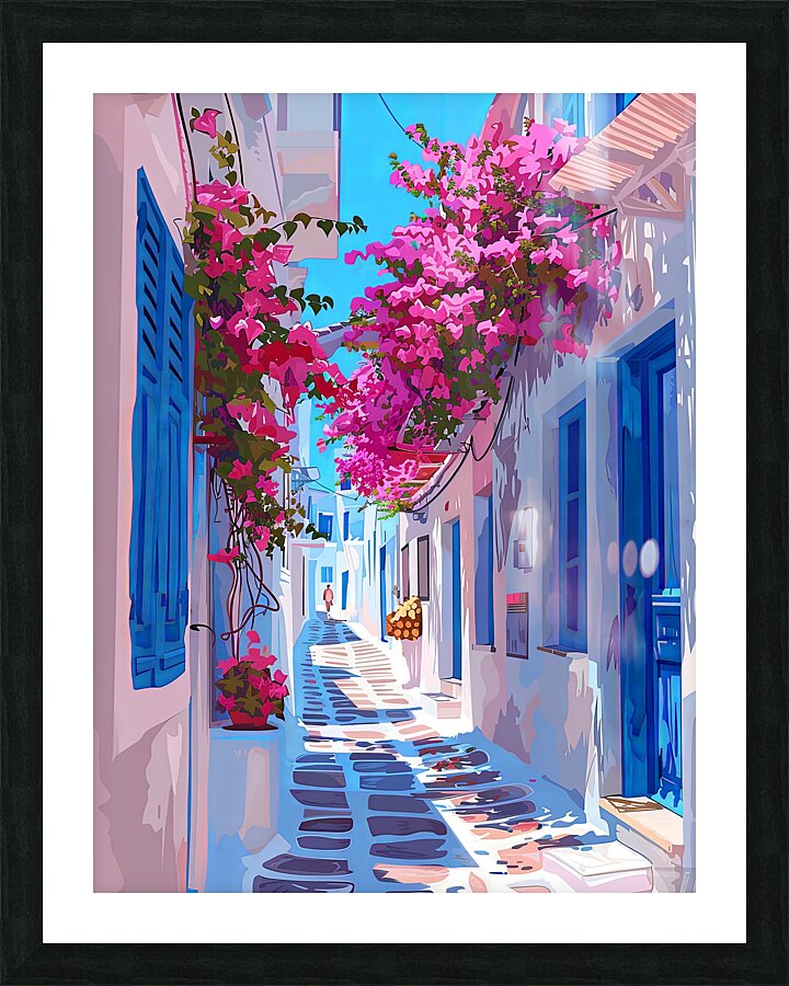 Milan Road B Picture Frame print