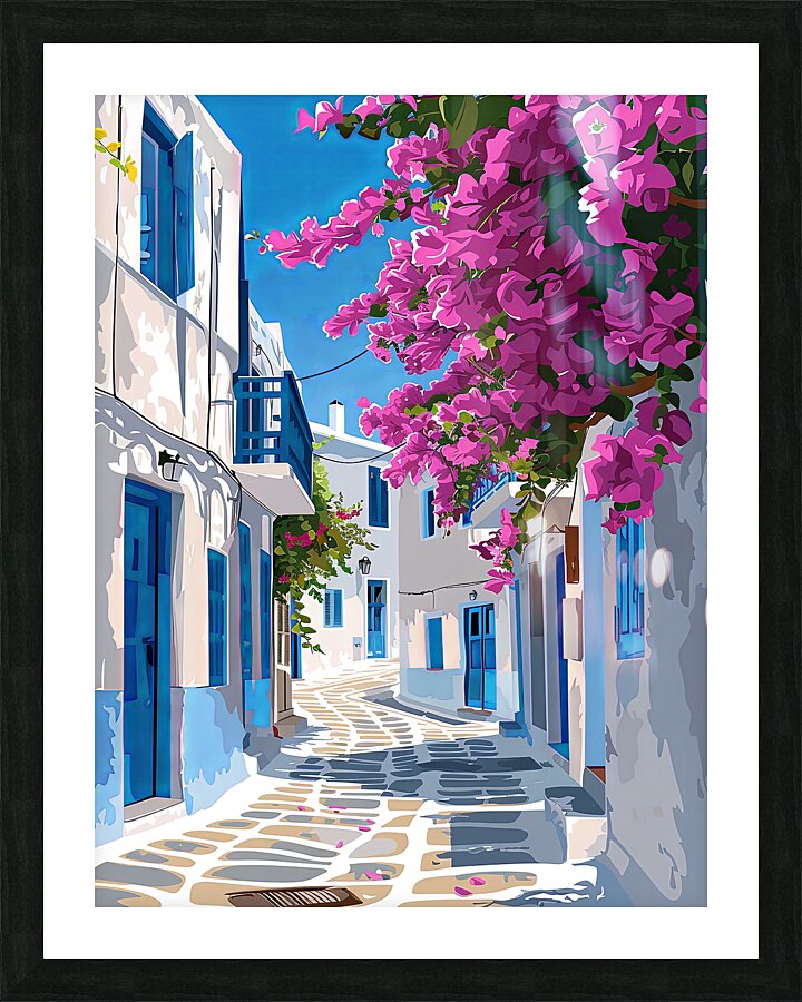 Milan Road A Picture Frame print