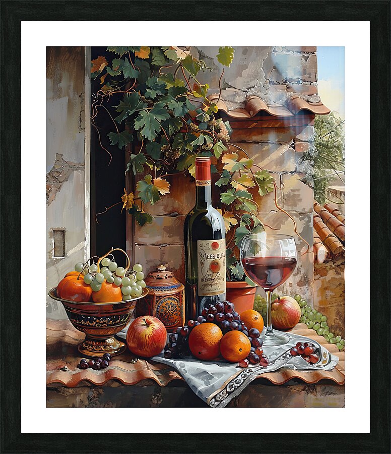 Italy Bodegon Picture Frame print
