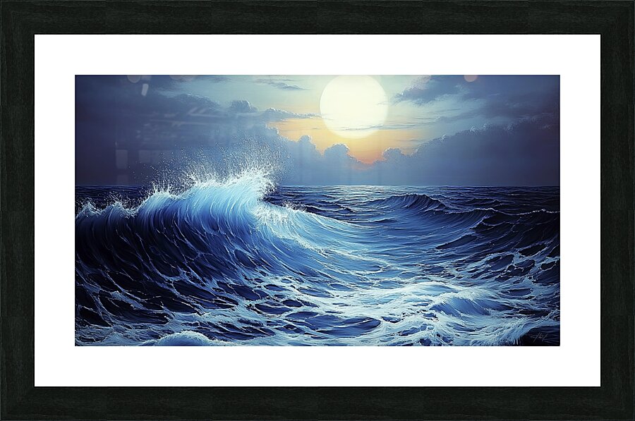 WAVE IN THE OCEAN Impression et Cadre photo