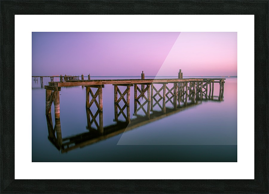 MORNING AT LAKE MONROE Impression et Cadre photo